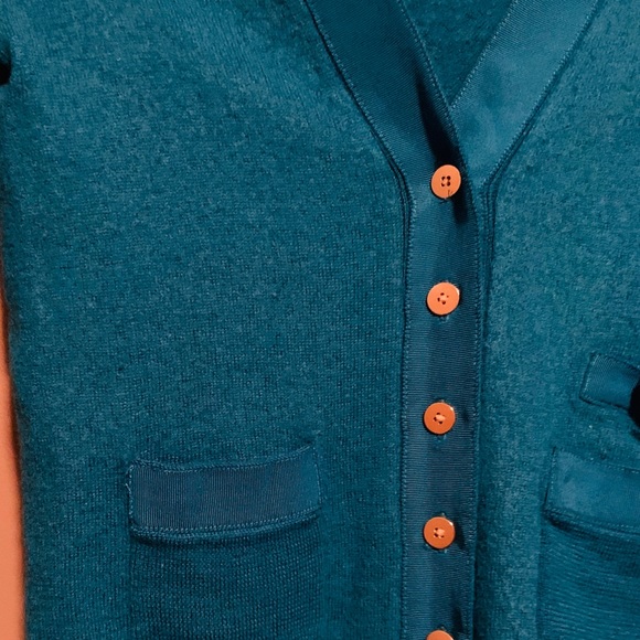 J Crew 100% Merino wool cropped cardigan - Picture 4 of 6